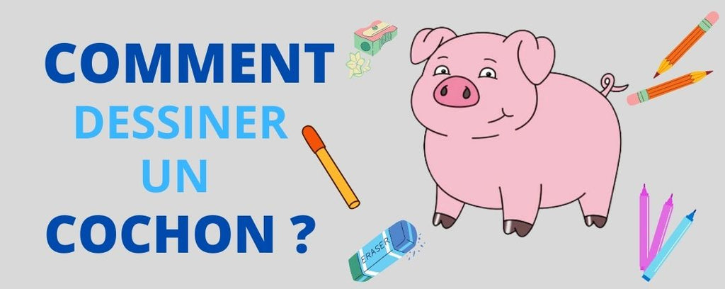 Apprendre à Dessiner un Cochon