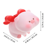 grande tirelire cochon rose cadeau enfant avec bouchon