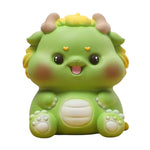 tirelire dragon bebe vert