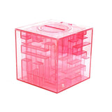 tirelire cube labyrinthe