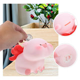 tirelire cochon rose cadeau enfant avec bouchon