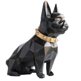 Tirelire Bouledogue Design noir