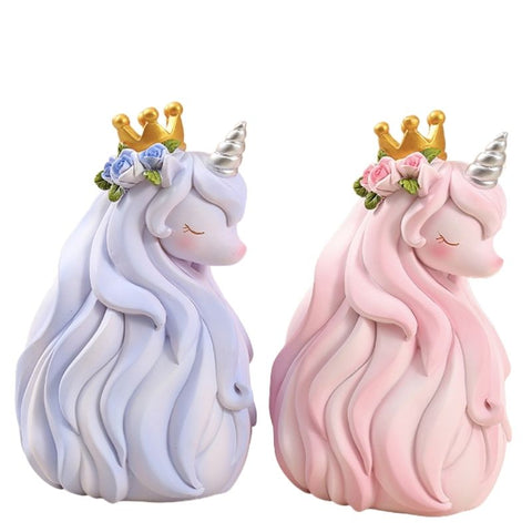 tirelire licorne princesse